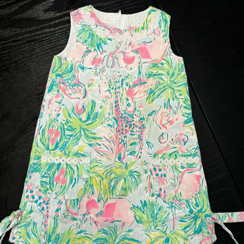 Lilly Pulitzer Little Lilly Classic Shift Dress sz 4